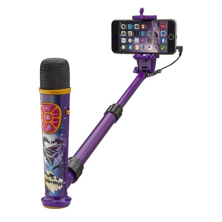 eKids Descendants 2 Selfie Star Studio - App Enhanced Selfie Stick - Video Recording (Best App For Recording Phone Conversations)