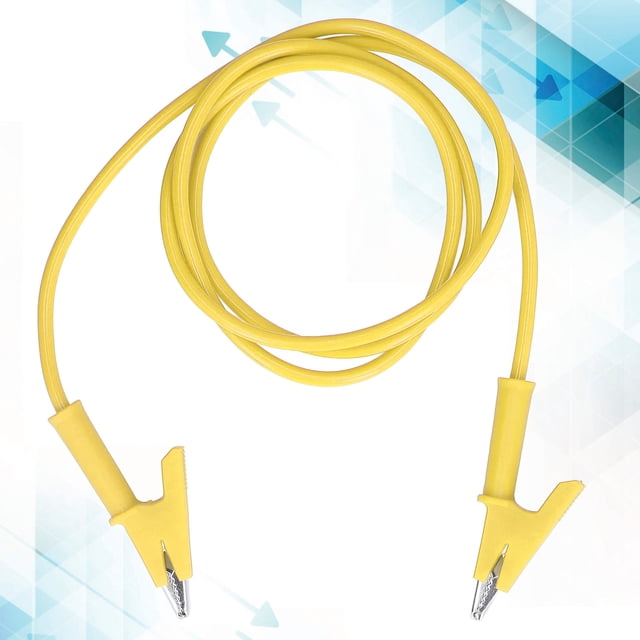 Pinza de Cocodrilo de Doble Extremo Pinzas de Cocodrilo Cable de Prueba Apertura de 10 Mm Clip de Latón Arnés de Prueba Cable de Prueba para Batería Eléctrica Vehículo ANGGREK Otros