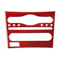 thumbnail image 2 of Real Bright Soft Car Interior Carbon Fiber Sticker DecorationRed Carbon Fiber Radio Console With Navigaiton Cover For Infiniti G37 SedanAuto Car Protection Interior Accessories, 2 of 8