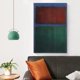 thumbnail image 4 of Tierra y verde 1955 de Mark Rothko Obras de arte Imagen impresa Póster Arte de pared Pintura Lienzo Regalo Decoración Hogar Pósteres decorativos 24x36 pulgadas (60x90 cm), 4 of 6