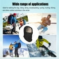 thumbnail image 3 of Chapeaux Coupe-Vent Capot Ski Réglable Couvre-Strap Bonnets Moto par Temps Froid Randonnée Vélo Équitation Coupe-Vent, 3 of 6