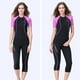 thumbnail image 4 of Pantalones de traje de neopreno Mantenga cálido Neopreno Hombre esponja de las mujeres Buceo Leggings para la natación de buceo Snorkeling Scuba Scuba Surfing Surfing Femenino Purple Stripe L 1.5mm Inevent OD003701-16, 4 of 7