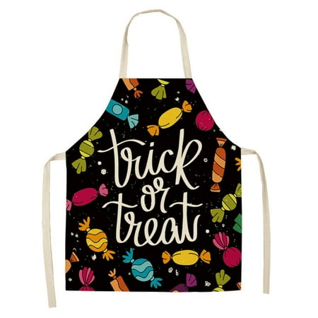 

Happy Halloween Apron Apron Waterproof Adjustable Kitchen Aprons for Women Men