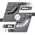 thumbnail image 3 of 1/2pcs Car Inner Door Handle Cover Trim Panel Decor For Jeep For Wrangler JK 2007-2017, 3 of 7