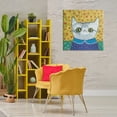 thumbnail image 3 of Stupell Industries Kitten with Fun Patterns Animals & Insects Painting Gallery Wrapped Canvas Art Print Wall Art, 30 x 30, 3 of 8