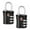 Model HT66, variant on TSA Lock, AMIR TSA Approved Lock 3 Digit Combination Padlock Security Lock TSA Locks for Luggage Travel Business Trip 2 Packs