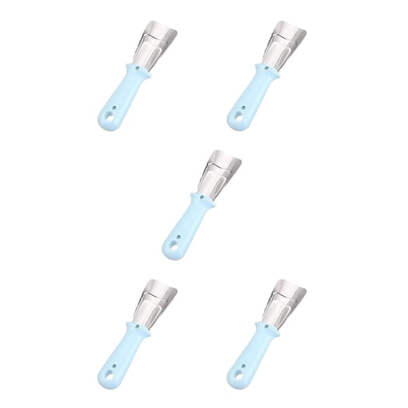 Inteprter Raspador de hielo para refrigerador Pala de congelador de acero inoxidable Descongelador multifunción Deshielo Accesorios planos de Type2 NO2