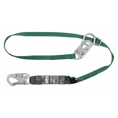 

Msa Safety Shock-Absorbing Lanyard Green 10193128
