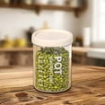 thumbnail image 5 of Plastic Food Containers, Freezer Storage Jars with Screw Lids, Leak Proof Meal Prep Containers, Reusable Small Freezer Jars, Stackable Airtight Storage Cups, Plastic Food Storage Jars, 1000ml, 5 of 5