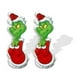 thumbnail image 1 of Grinch Earrings for Women Grinch Christmas Decorations Christmas Cute Cartoon Earrings Gift For Women Girl Birthday/Valentine's Day/Anniversary, 1 of 4