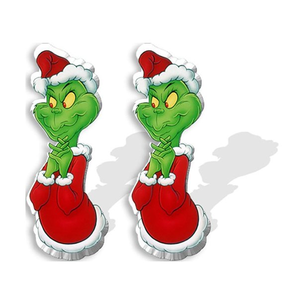 Grinch Earrings for Women Grinch Christmas Decorations Christmas Cute Cartoon Earrings Gift For Women Girl Birthday/Valentine's Day/Anniversary