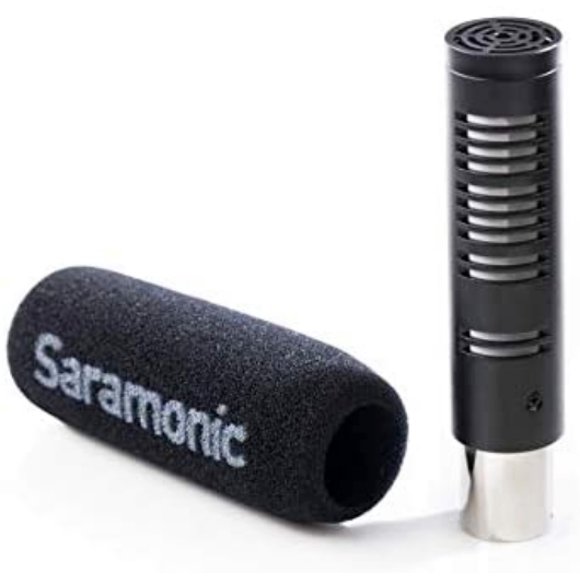 Saramonic SR-AXM3 Broadcast Quality XLR Shotgun Cardioid Condenser Microphone Ca