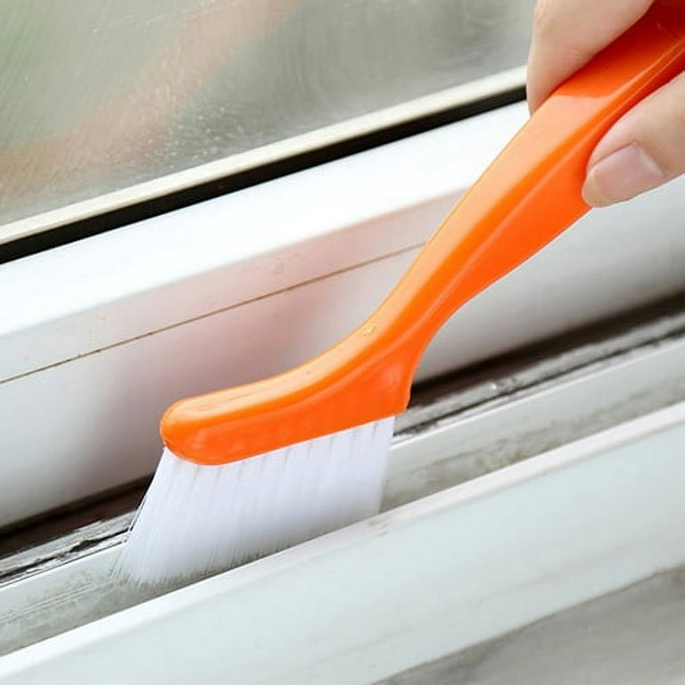 2 In 1 Multipurpose Window Groove Cleaning Brush Portable Cranny