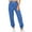 Blue, variant on asjyhkr Sweatpants Women Elastic Waist Drawstring Jogger Lightweight Running Gym Athletic Workout Pants with Pockets