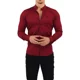 thumbnail image 5 of Camisa Cuello Mao White John Leopard Slim Fit Envío Gratis, 5 of 8