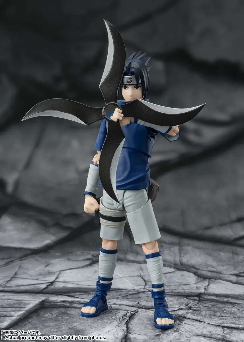 Naruto S.H.Figuarts Sasuke Uchiha Collectable Figure (Ninja Prodigy of the Uchiha Clan Bloodline)