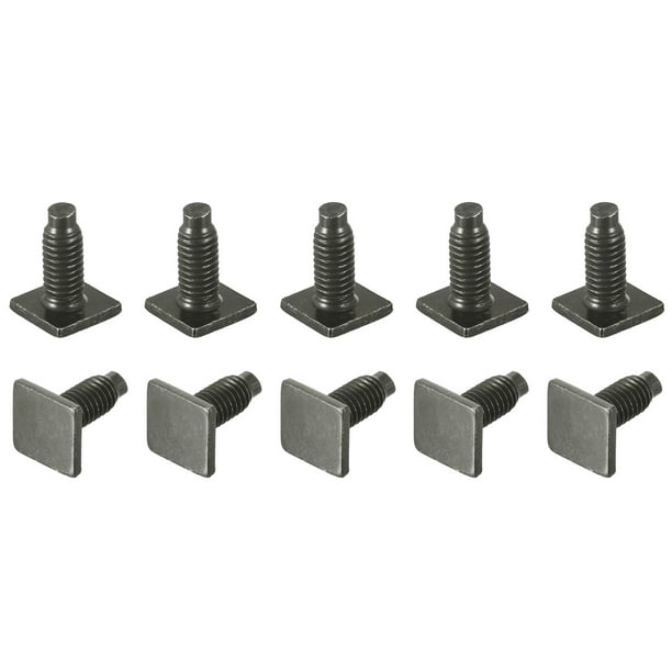 Perno de cabeza cuadrada Unique Bargains 10uds M6x15mm Carbono Acero Grado 8.8