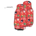 thumbnail image 6 of ZICANCN Car Seat Covers Front Seats Only, Red Christmas Elk Green Socks Automotive Seat Covers Protectors for Cars Trucks Suv 2 Pack, 6 of 8