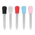 thumbnail image 1 of 5PCS 5ml Pipetteur Transfert Liquide Calibré Compte-Gouttes Souple Transparent pour le Laboratoire DIY, 1 of 14