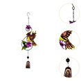 thumbnail image 6 of Vsenkes Metal Bird Wind Chime Decorative Ideal Gift Wind Bell for Balcony Porch Yard Yellow, 6 of 9