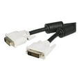 thumbnail image 1 of StarTech.com Dual Link DVI Cable - 10 ft - Male to Male - 2560x1600 - DVI-D Cable - Computer Monitor Cable - DVI Cord - Video Cable (DVIDDMM10) - DVI cable - dual link - DVI-D (M) to DVI-D (M) - 10 ft - black - for P/N: BNDDKTCHVPRS, CDP2DVIDP, CDPVDHMDPDP, DKT30CHCPD, MDP2DVID2, RKCOND17HD, SV431DL2DU3A, 1 of 5
