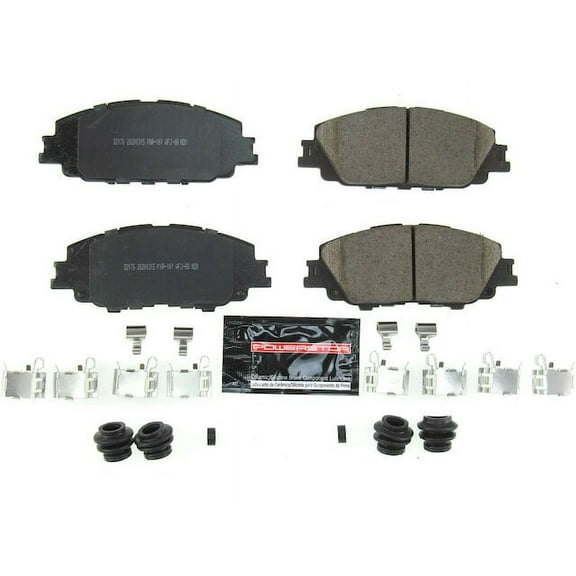 Front Brake Pad Set - Compatible with 2019 - 2024 Toyota Corolla Gas 2020 2021 2022 2023