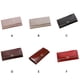 thumbnail image 3 of Qarigey Cartera de mujer portátil elegante reemplazo botón a presión gran capacidad Color sólido Rectangular tarjetero monedero Carteras Rojo púrpura Qarigey AP019431-04, 3 of 6