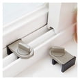 thumbnail image 2 of 2Pcs Aluminum Alloy Anti-Theft Lock Buckle Window Limiter Sliding Door and Window Safety Lock ,Easy to Use, 2 of 7