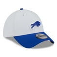 thumbnail image 3 of Men's New Era  White/Royal Buffalo Bills 2025 NFL Training Camp 39THIRTY Flex Hat, 3 of 5
