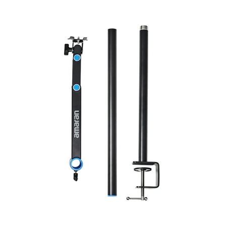 amaran Verge Desk Clamp Stand, Black