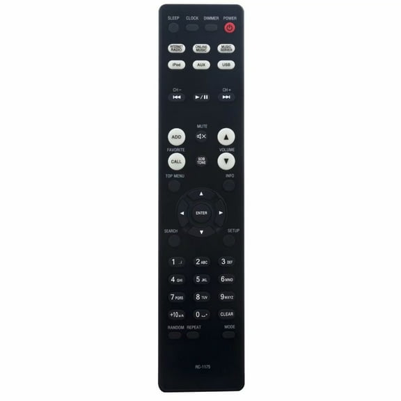 New RC-1175 Remote Control For DENON CD Receiver Audio AV System DRAN5