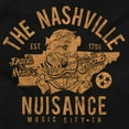 thumbnail image 2 of Dennis The Menace Nashville Tennessee Womens Slim Fit Graphic Tee Brisco Brands S, 2 of 5