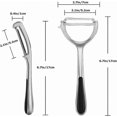 thumbnail image 2 of 2-Pack Kitchen Vegetable Peeler for Potatoes and More, 2 of 5