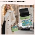 thumbnail image 3 of Pzuqiu Colorful Butterflies Crossbody Bags for Women Leather Lightness Vintage Functional Leather Quilted Shoulder Bag with Chain Strap Fashion Versatile for Teen Girls-Women, 3 of 7