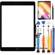 for iPad 9 9th Gen 2021 Screen Replacement for iPad 9 9th Generation 10.2" A2602 A2603 A2604 A2605 Touch Screen Digitizer Sensor Glass Panel Repair Parts Kit with Home Button +Tools +Protector Film