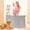 Gray, variant on Retractable Baby Gate, TULILLO 42in Tall Baby Safety Gate, 59" Wide Baby Gate Dog Gate for Stair, Doorway, Auto-Lock,Black(Drill Needed)
