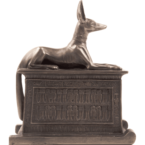 SP13133 Egyptian Dog God Anubis Tomb Statue Cardboard Cutout Standee Standup