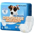 thumbnail image 1 of Envoltura para perros machos HONEY CARE All-Absorb A26, pequeña, 50 unidades, 1 of 7