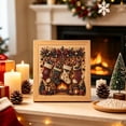 thumbnail image 4 of syligr Stocking Christmas Diamond Art for Adults, Vintage Christmas Pearl Art Kits, DIY Pearl Diamond Kit, Winter Bead Crafts Ornament, Xmas Party Decorations for Mantel, Unique Gift/Favors, 4 of 9