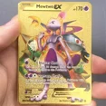 thumbnail image 3 of 10000 Point Pikachu Vmax Metal Cards English DIY Arceus Charizard Golden Card Limited Edition Kids Gift Collection Cards, 3 of 5