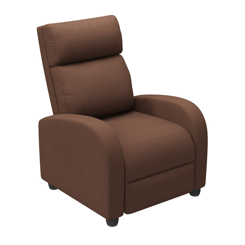 Vineego Recliner Chair - Adjustable Backrest, Ergonomic Support & Compact Design for Living Room