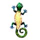 thumbnail image 2 of 2xWall Hanging Gecko Artworkd Decorativo Decoración de Jardín Al Aire Libre Amarillo Sunnimix Escultura colgante de valla, 2 of 7