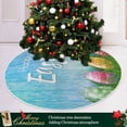 thumbnail image 6 of FMSHPON Realistic Easter Eggs Xmas Christmas Tree Skirt Stand Mat for Holiday Party Decoration Indoor Outdoor 48 inches, 6 of 6