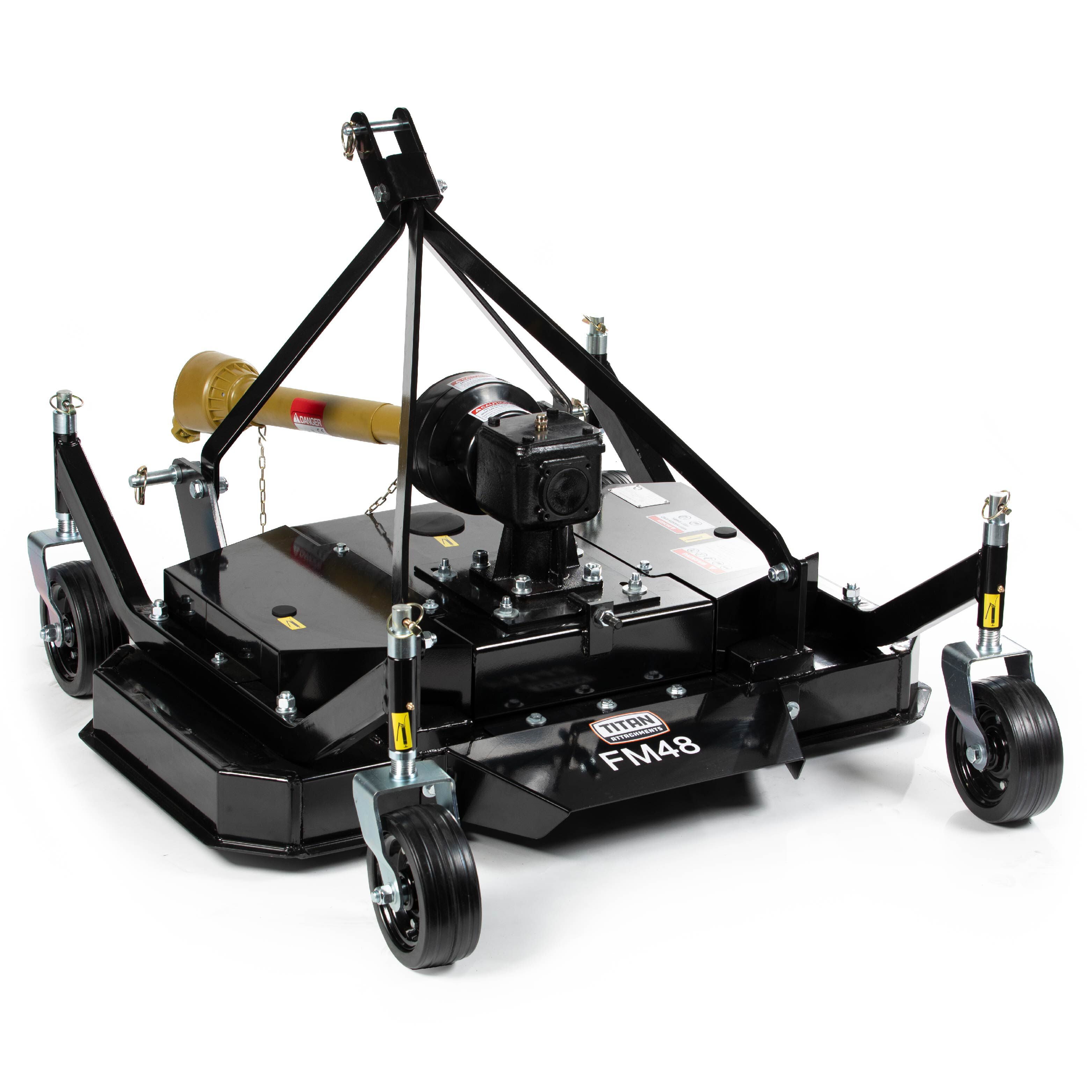 Titan Attachments 3 Point PTO Finish Mower, 48" Cutting Width, Category