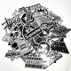 thumbnail image 2 of 26-27 50pcs Metal Stickers Waterproof Laptop Skate fashion Graffiti multicolor, 2 of 4
