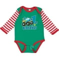 thumbnail image 3 of Inktastic 1st Birthday Monster Truck Boys Long Sleeve Baby Bodysuit, 3 of 5