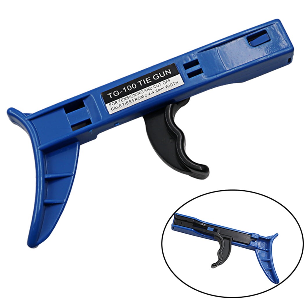 Cable Tie Gun For Nylon Cable Tie Fastening and cutting Tool TG-100 HandBO6EXSL 