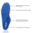 thumbnail image 2 of Valsole orthopedic insoles supports the arch of the foot for heel pain, heel spurs, flat foot, plantar fasciitis, knee pain, 2 of 7