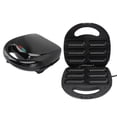 thumbnail image 1 of HTM1 Waffle Corn Dog Maker Double Sides Heating Hot Dog Presser Nonstick EU Plug 220V 750W, 1 of 8