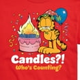 thumbnail image 3 of Garfield - Candles Who's Counting Birthday - Men's Short Sleeve Graphic T-Shirt, 3 of 5